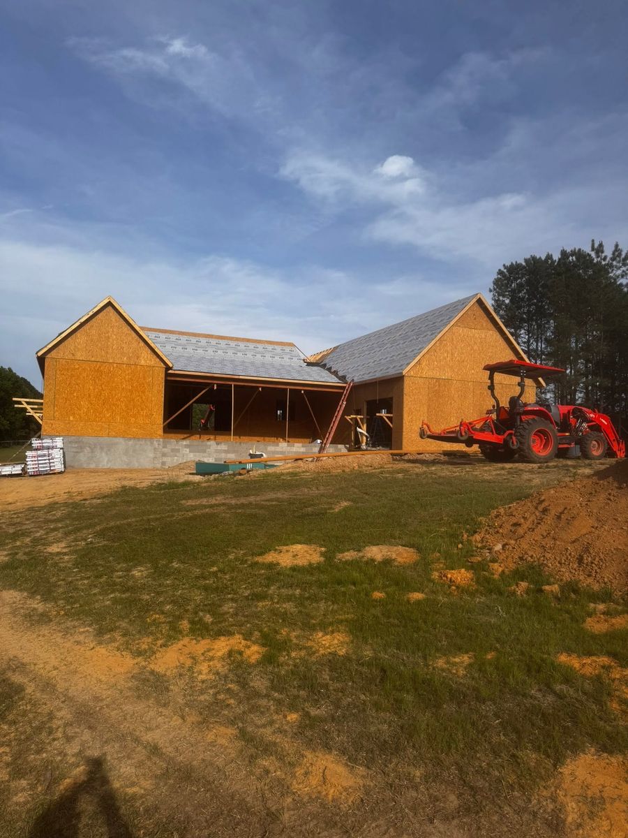 Custom home build in Kenly, NC