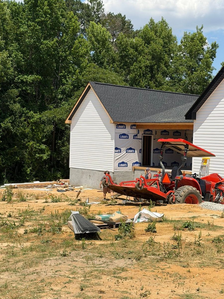 New home siding and roofing